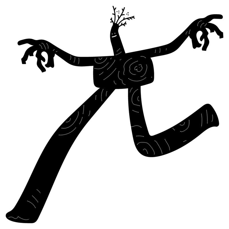 character builder nature monster alien wood wooden forest mythical creature scary